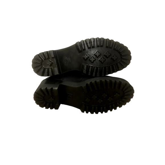 Dr Marten Rometty Wyoming Leather Platform Chelsea Boots in Black - Picture 6 of 7